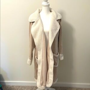 UGG Tan and Cream Teddy Jacket